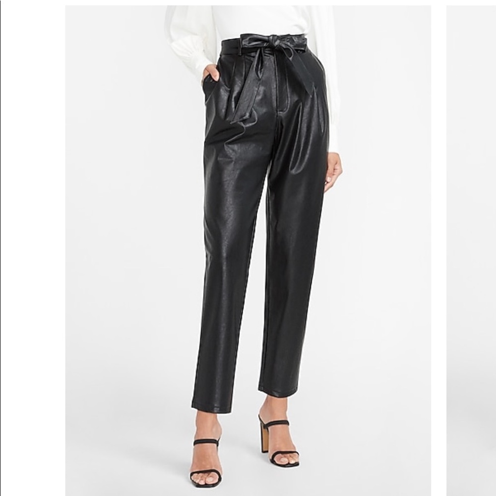 Vegan Leather Pants